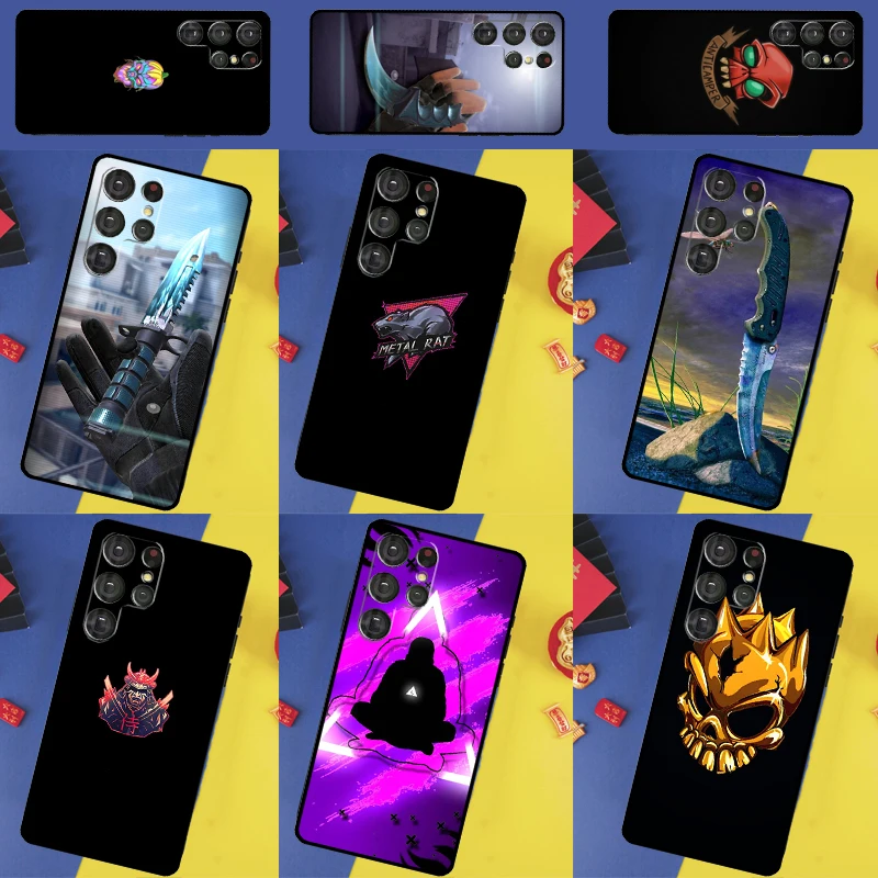 Standoff 2 Case For Samsung Galaxy S23 S20 FE S22 S21 Ultra S8 S9 S10 Note 10 Plus Note 20 Ultra Cover