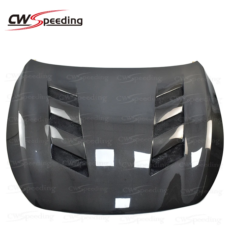 CUSTOMIZE CWS-A  STYLE CARBON FIBER ENGINE HOOD BONNET FOR INFINITI Q60