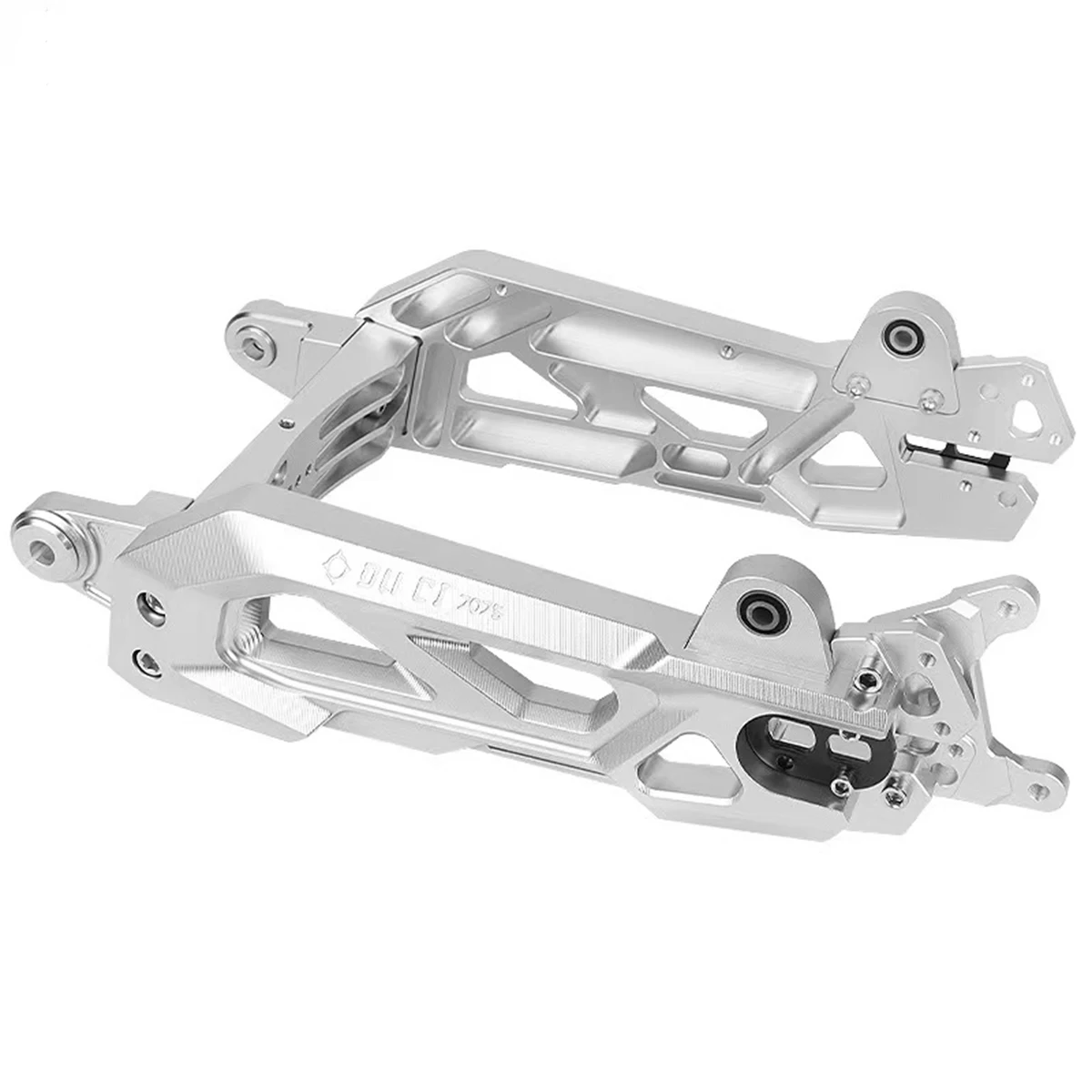 Motorcycle CNC 7075 aluminum alloy suspension Adjust rear swing arm rocker fork suitable For E-scooter NIU NIS Nz+Modify