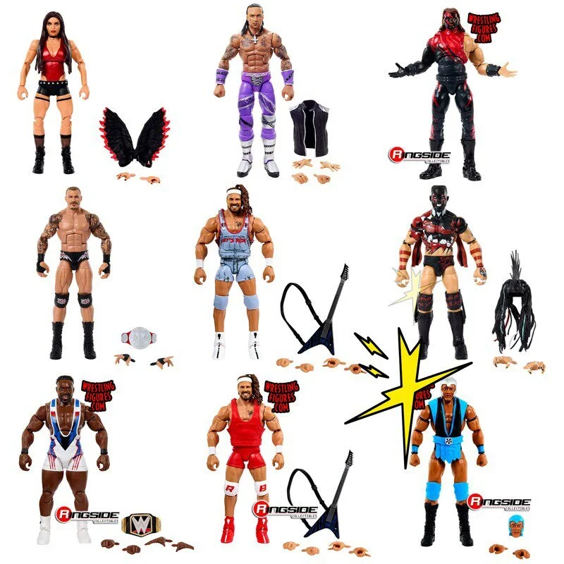 

Hot Wrestling Action Figures Articulated Collectible Damien Aj Finn Priest Big E Randy Orton Toy For Adult Wrestling Collectors