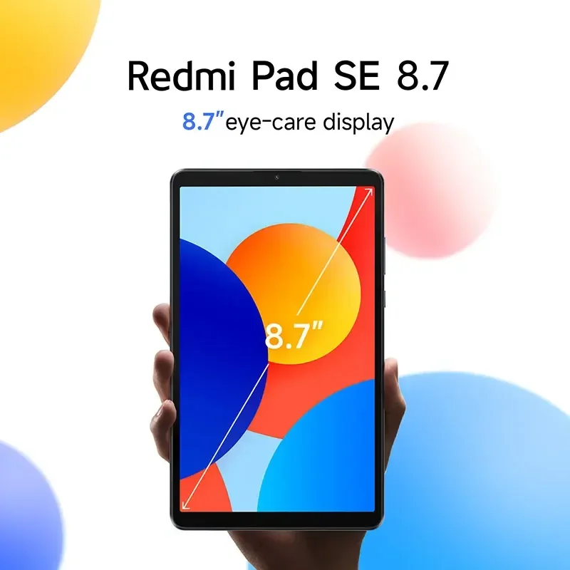 Xiaomi Redmi Pad SE 8,7 versión Global MediaTek Helio G85 procesador 8,7 "90Hz FHD + pantalla 18W carga rápida 6650mAh batería