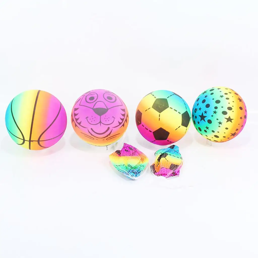 كرات لعب كرة القدم الناعمة القابلة للنفخ من مادة PVC لحديقة الشاطئ والمنزل والحفلات