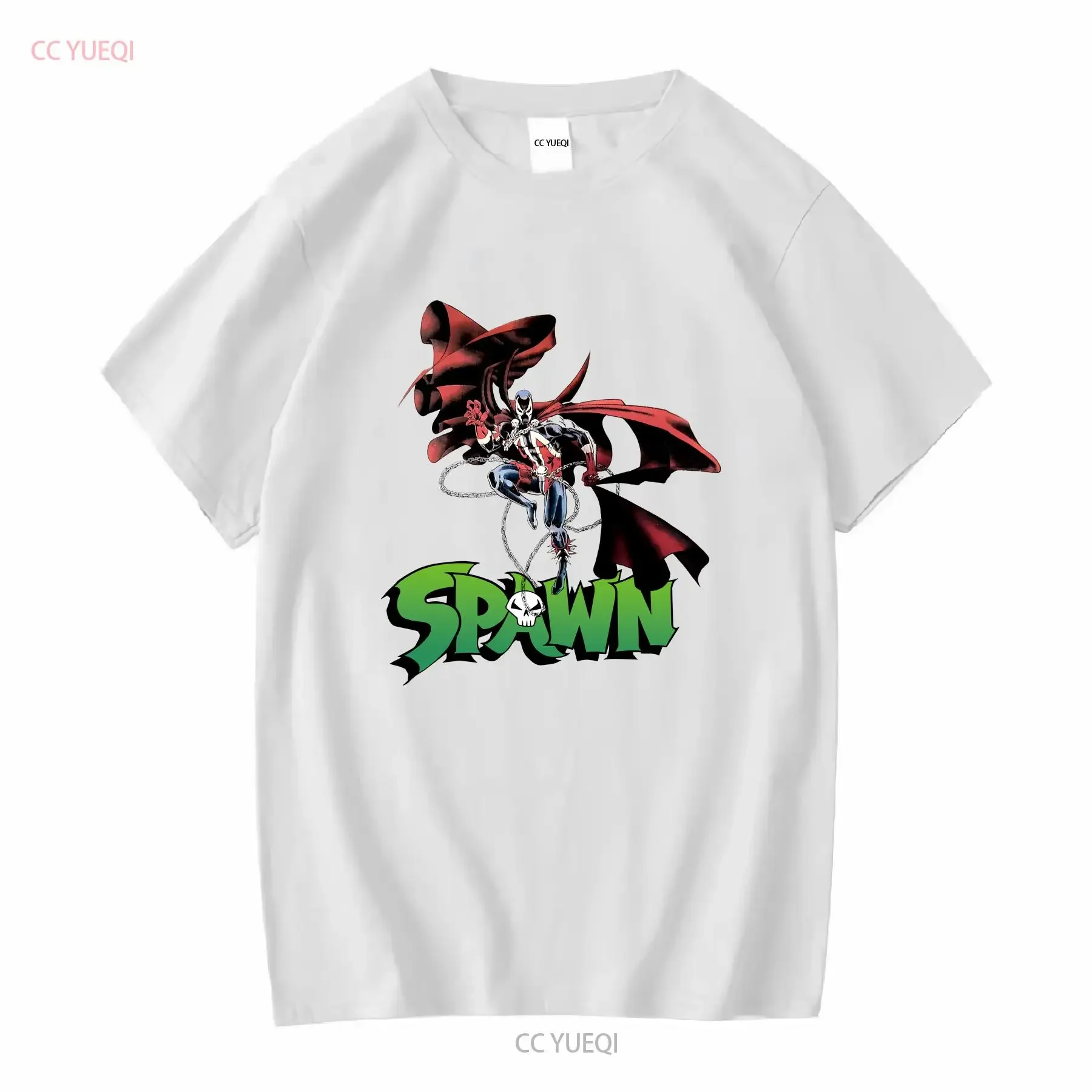 Todd Mcfarlane Productions Spawn graphics short sleeve T shirt 90s NH11328 vintage Washed Soft Stretched homme Casual Unisex - view 4