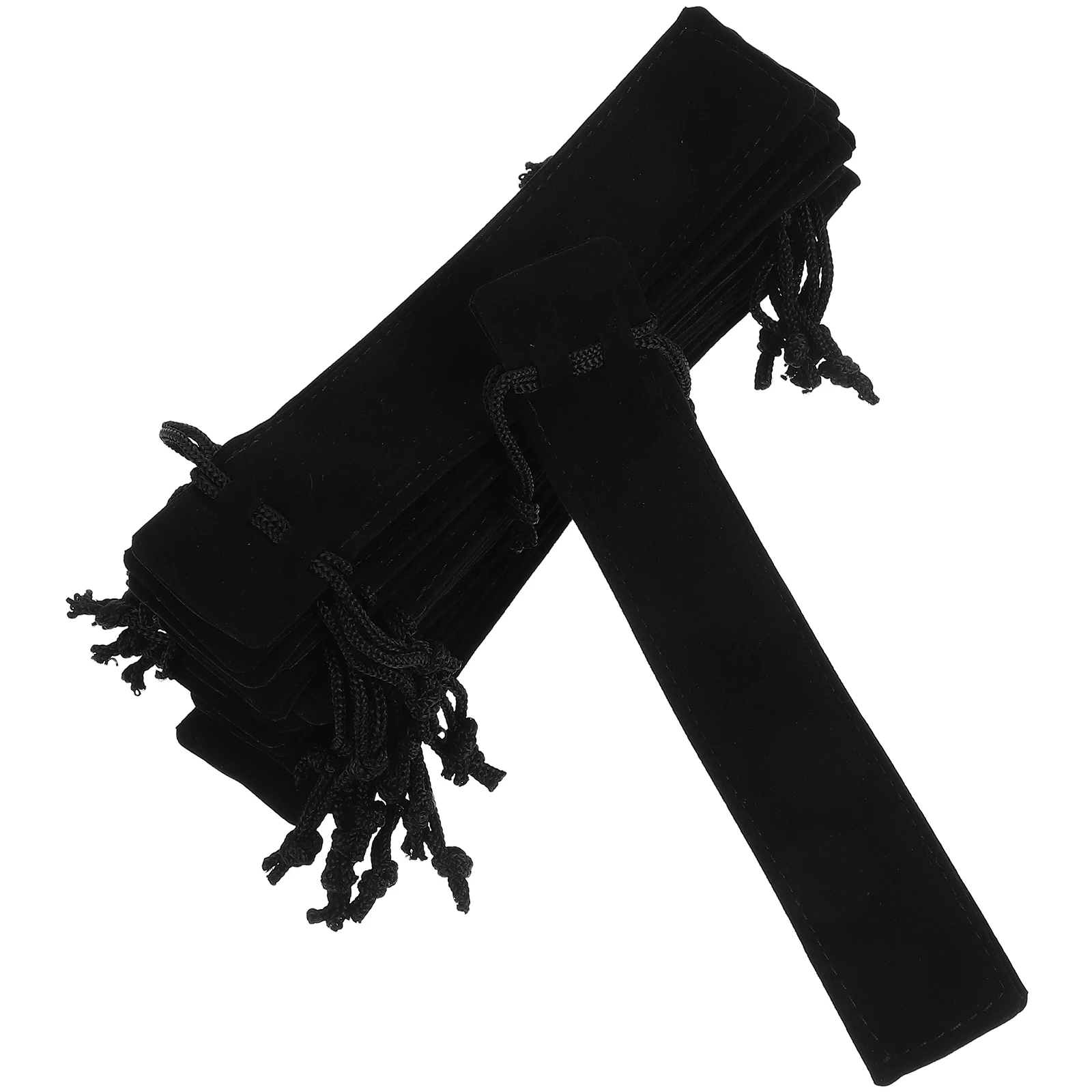 

20 Pcs Drawstring Pencil Case Candy Bags Pouch Sleeves for Packaging Double Sided