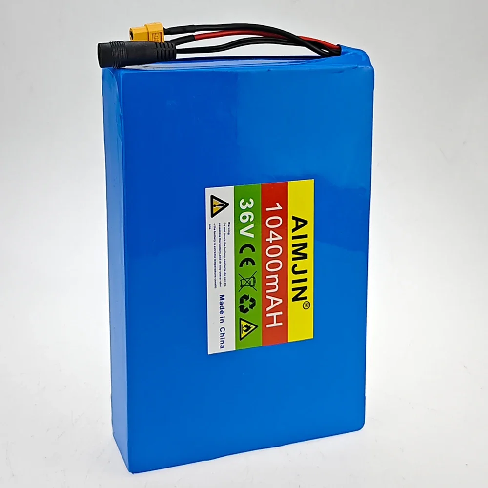 36V Battery 10400mAh 18650 10S4P battery pack 36V 10.4Ah Scooter Battery with BMS+charger