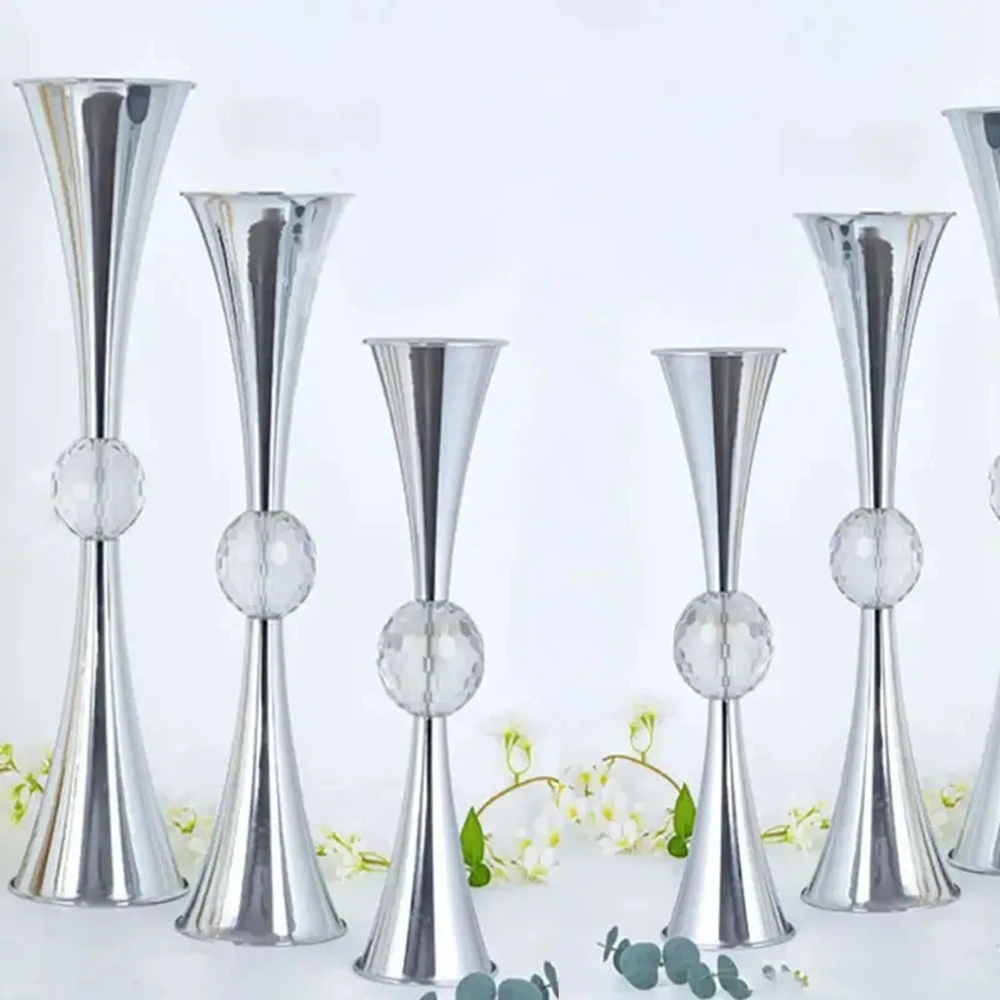 

50cm/100cm)8pcs 10pcs)Wedding Centerpieces Decoration Frame Silver /gold Wedding Decorations Wedding tabletop Stage Backdrop vas