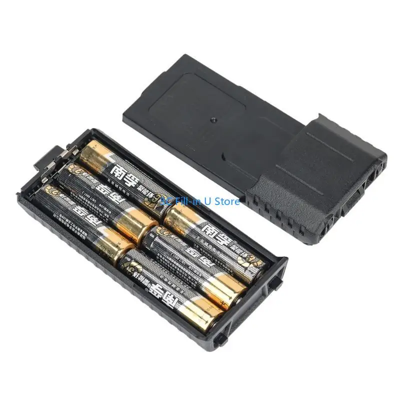 G8TA Walkie-Talkieバッテリーケース6XAAシェルUV-5R DM-5R-PLUS TH-F8Dに適しています