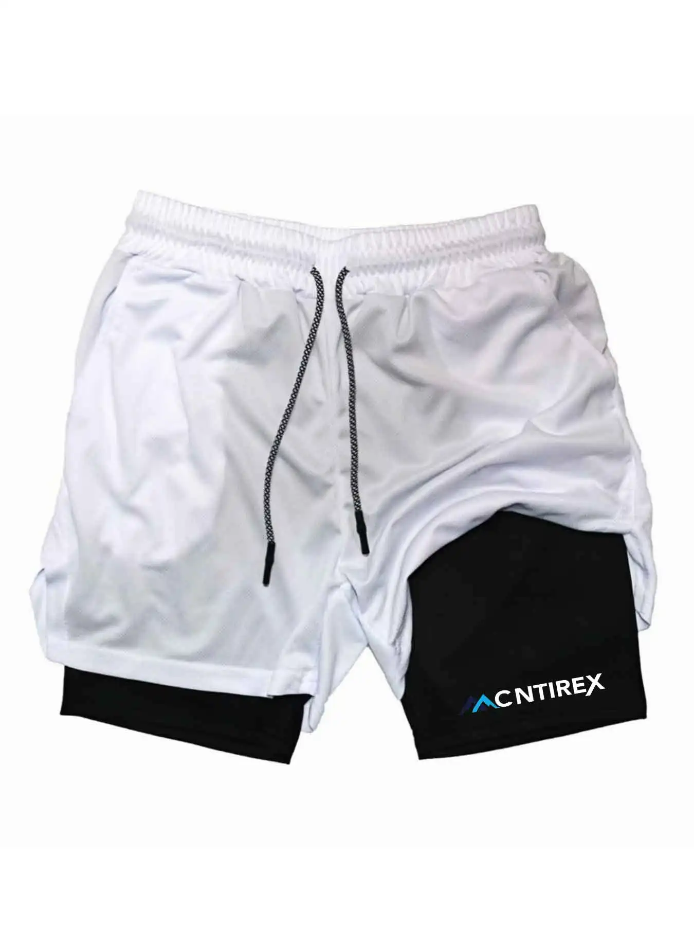 2026 Men's Double layered Sports Shorts Printed Sports Shorts, Double layered, Quick drying, Basketball, Fitness