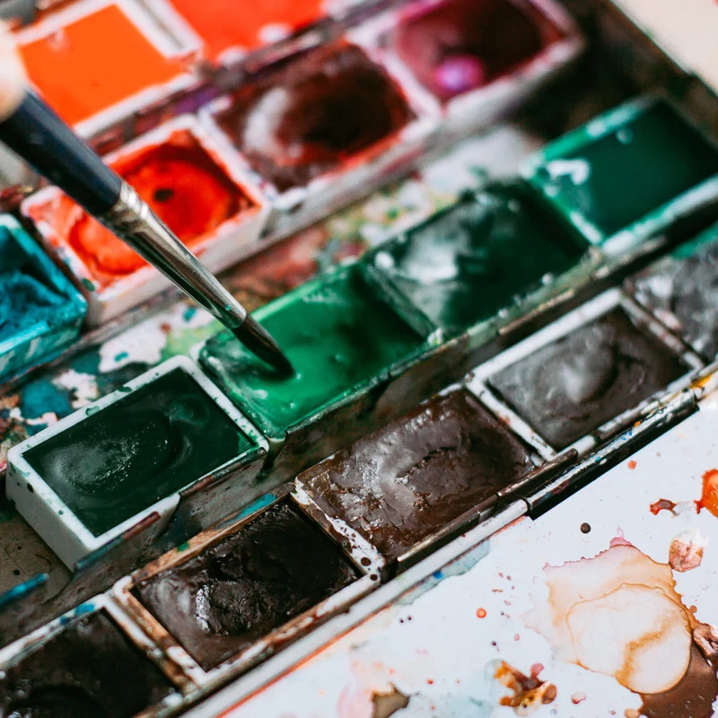 

9/12/24 Colors Solid Pigments Watercolor Paint for Artists School Stationery Graffiti Tool Portable Solid Pigment Art Supplies