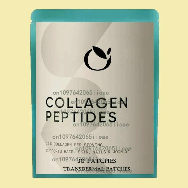 

30 Patches Collagen Peptides Type 1 & 3 Transdermal Patch Anti-aging Skin Transdermal Patches
