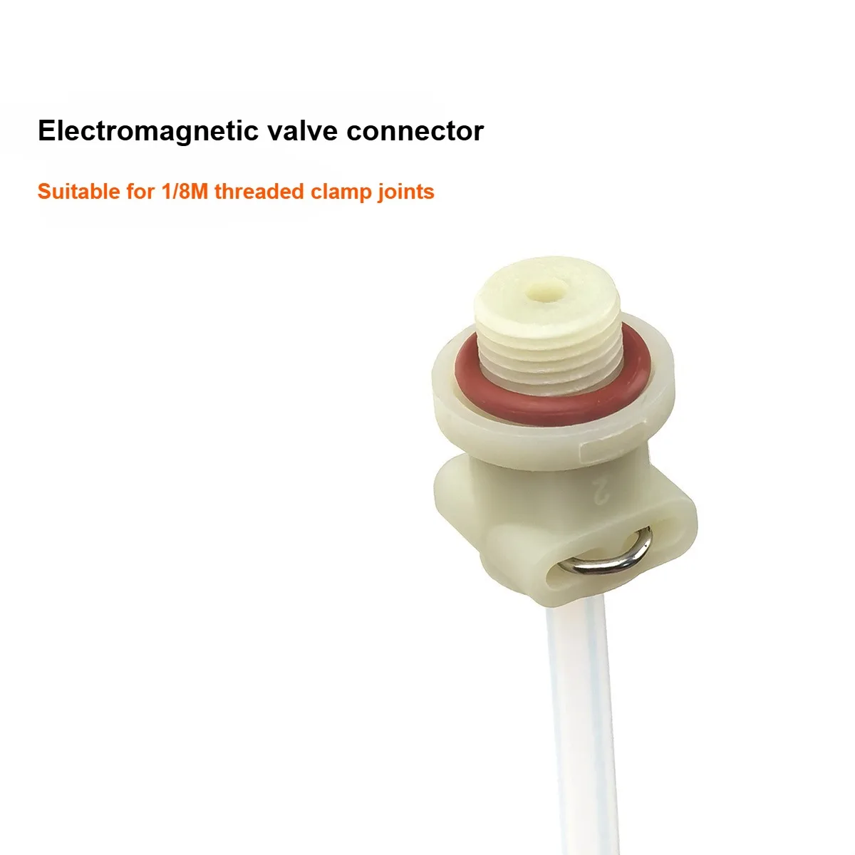 1/8M threaded  Fluid Connector Compatible With Jur Makers Thermoblock Fully Automatic Coffee Machine Water Line Steam Connection
