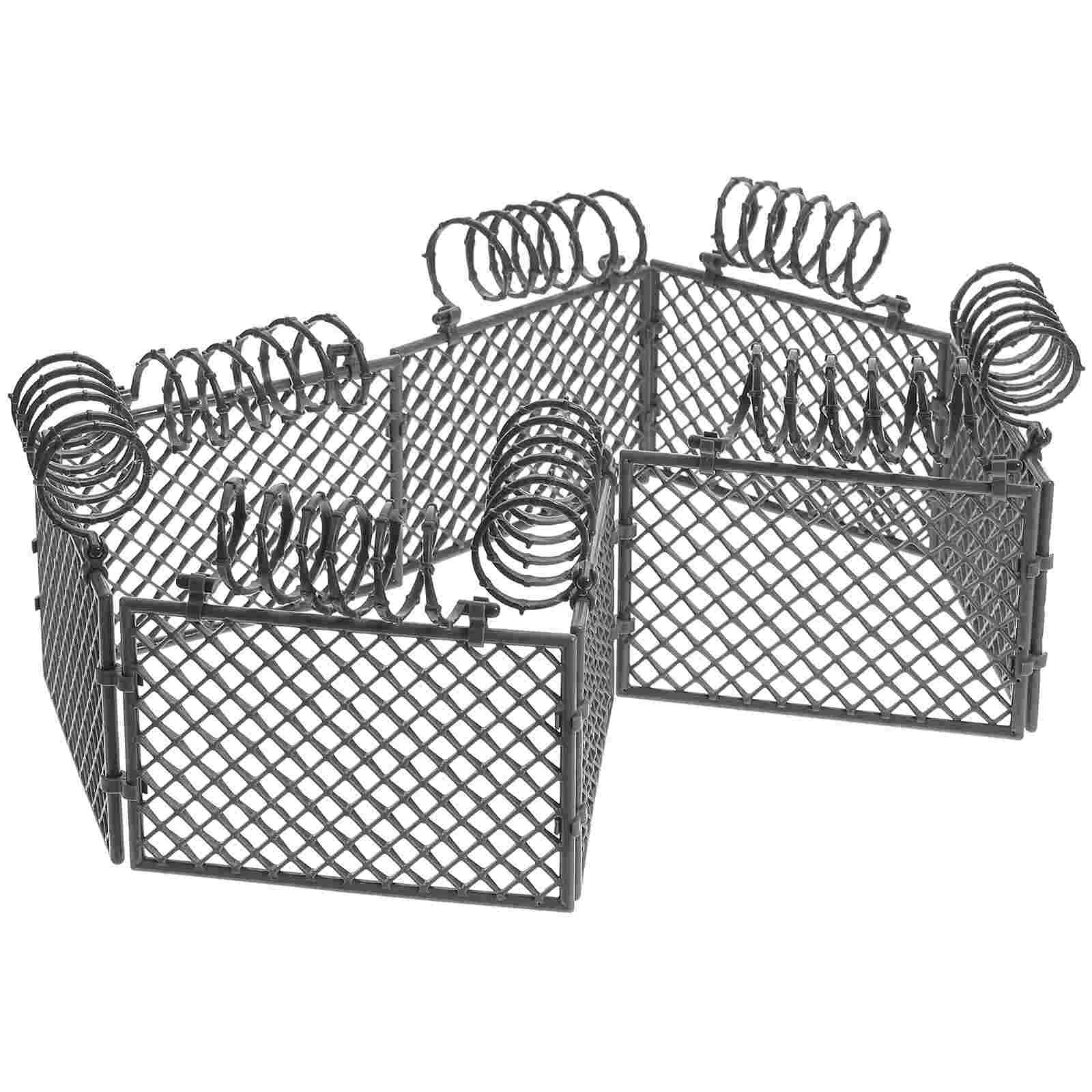 

Building Block Protective Net Girls Toys Game Accessory Scene Decorations Kids Model Plastic Abs Child Theme Prop War