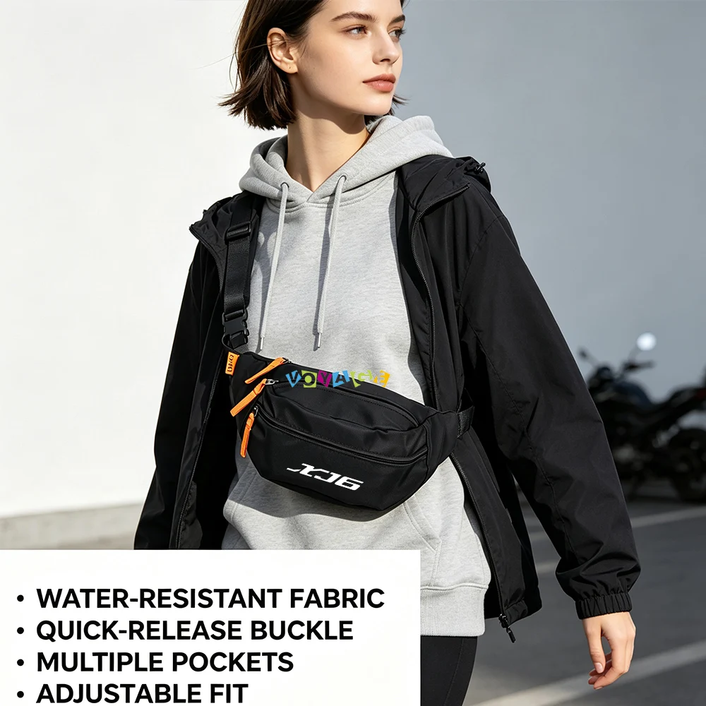 Premium Waist Bag For Yamaha XJ6 Diversion ABS XJ6N XJ6F XJ6S Commuting Waterproof Storage Motorcycle Fanny Pack Accessories