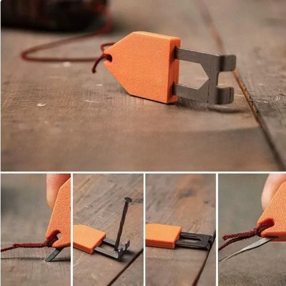 Rope Anchor Hook for Critical Rope Support During Repairs Adjustments and Temporary Anchoring in Real-Time Use