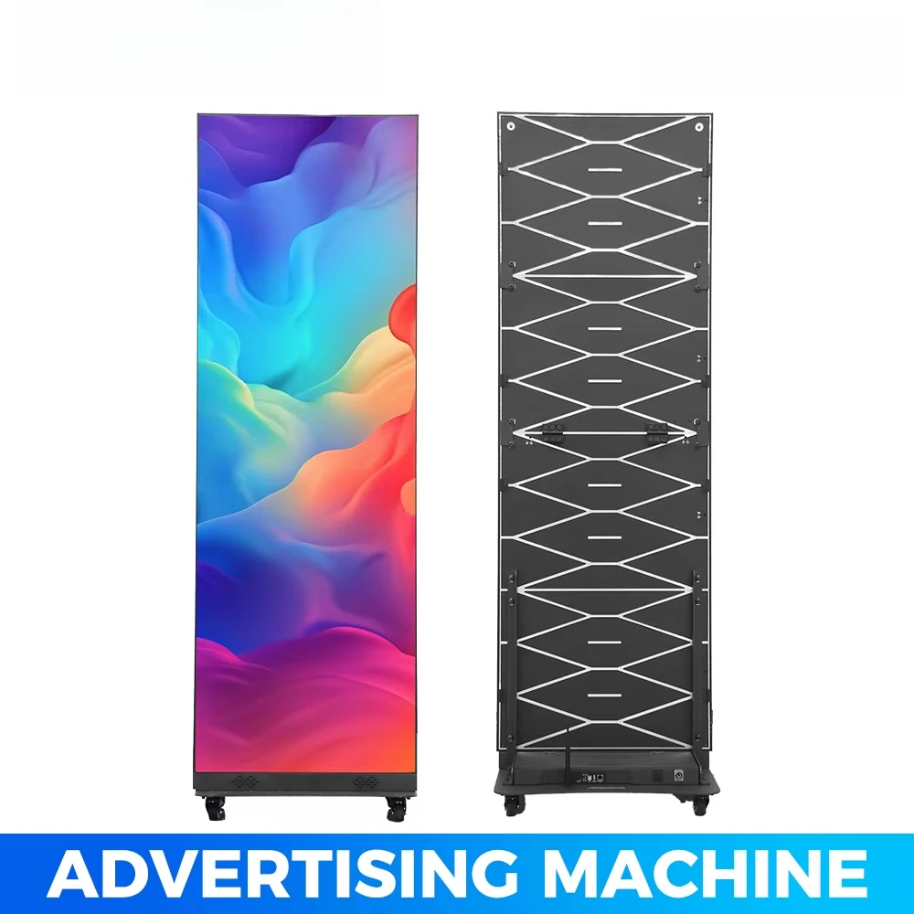 Indoor P1.53 LED Display Digital Poster Screen for Portable Advertising LED Commercial Advertising Display Screen Led Poster