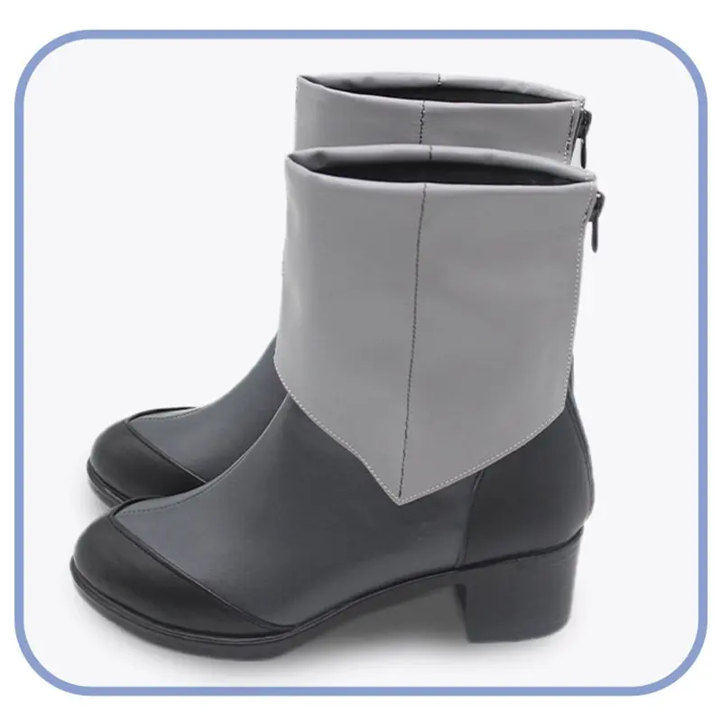 Freedom Kira Yamato Scarpe Cosplay Murrue Ramius Comic Stivali in pelle PU per Carnevale di Halloween Natale personalizzati