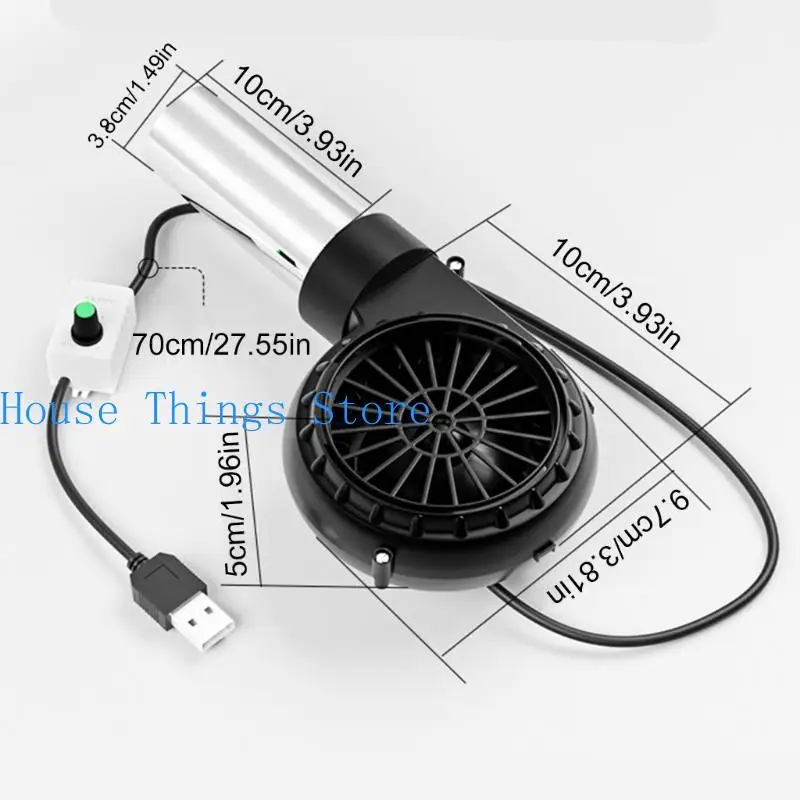 652F USB5V BBQ SLOWER CON CABLE USB CABLE CABLE