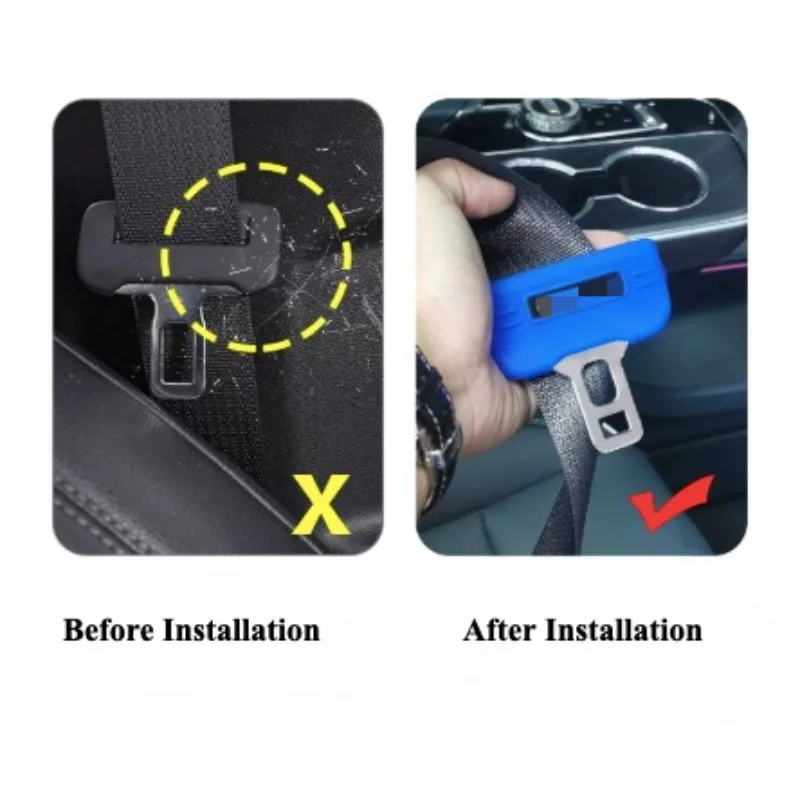 

1pc Seat Belt Plug Protective Cover for Chery Exeed Stellar LX VX ES ET