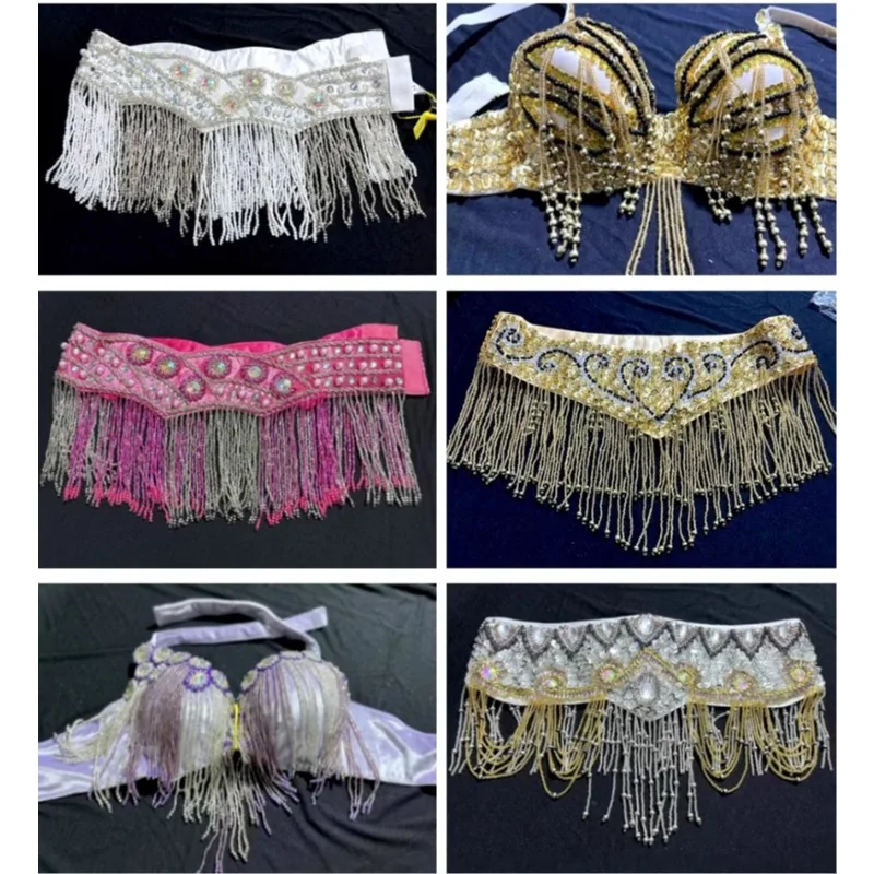 Customized Opening Belly Dance Performance Dress Nightclub Sexy Bra Waist Cover Performance Chest Flaws Clearance Special Offer