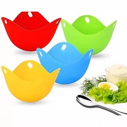 Silicone Egg Cooker Environmentally Friendly Non-Toxic High Temperature Resistant Non-Stick Omelette Mold Silicone Egg Steamer