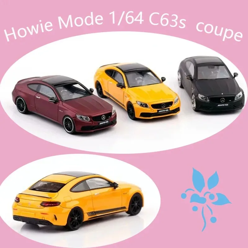 

Howie Model HM 1/64 Alloy C63s coupe Car Model Classics Adult Souvenir Gift Static Display