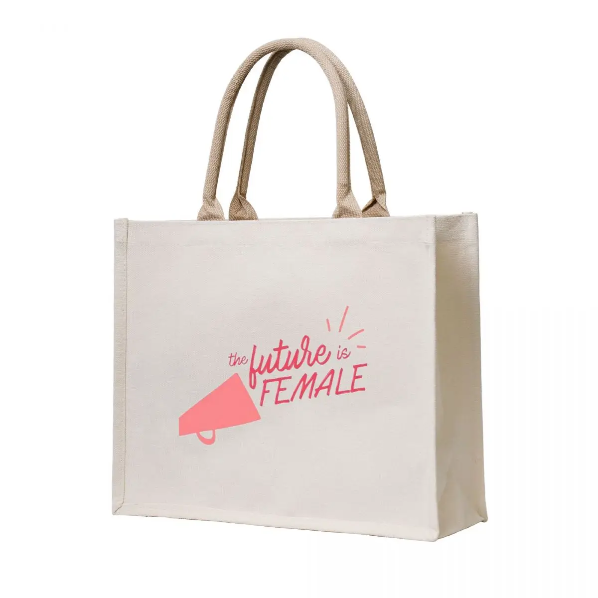 

The future is female !!! Tote Bag reusable grocery bags Canvas stote bag Candy bags