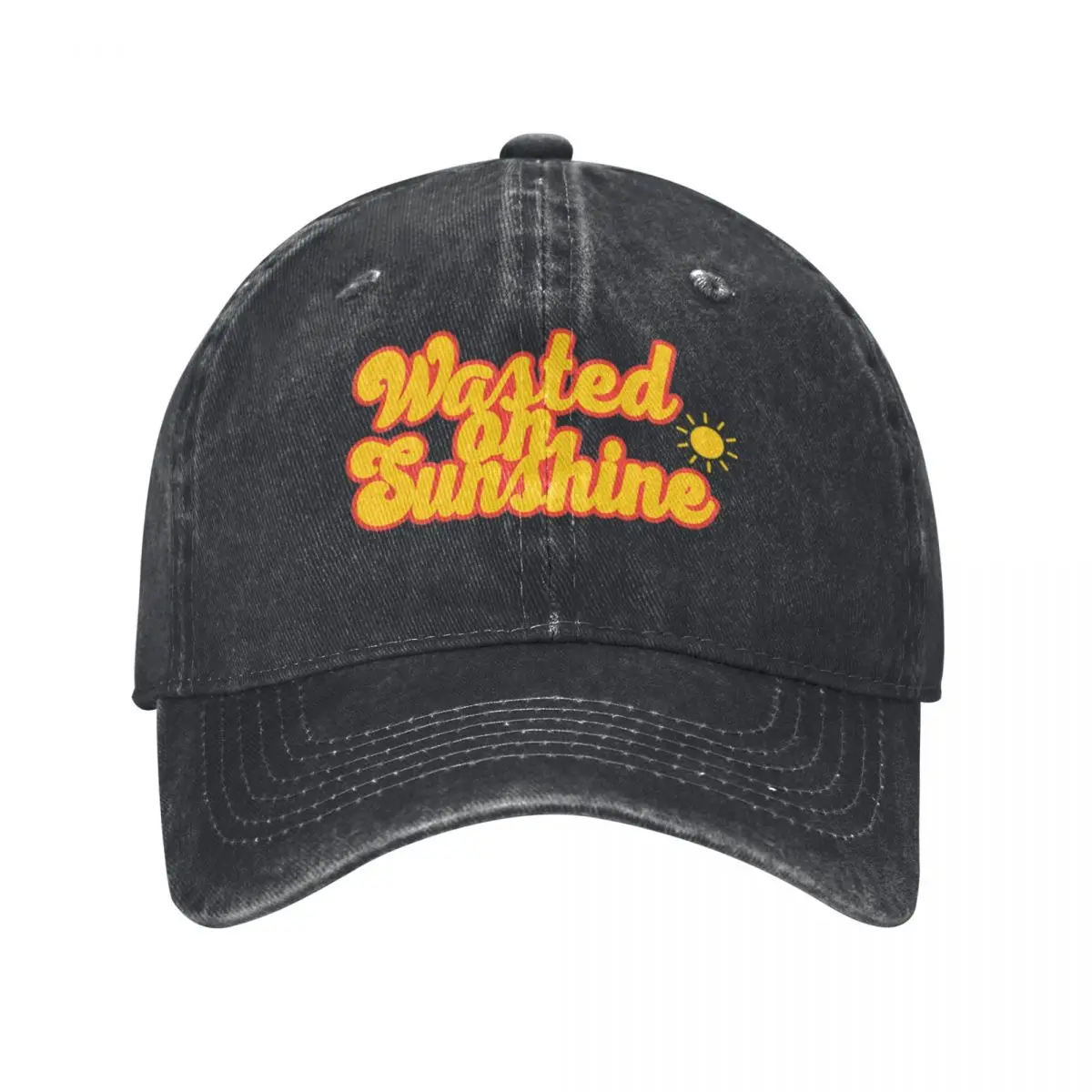 Wasted On Sunshine Baseball Cap Cotton Hats Cowboy Caps Unisex