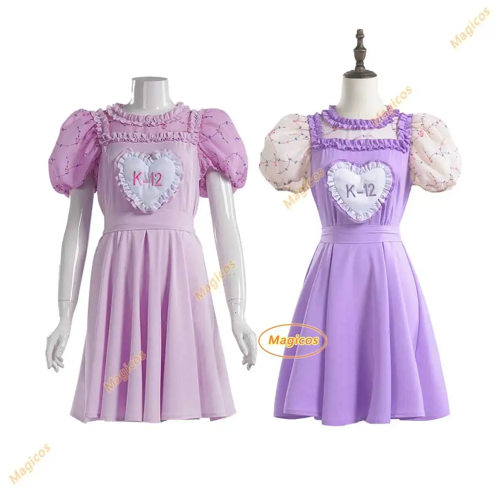 

K 12 Cry Baby High School Sweethearts Pink Dress Women Melanie Martinez K-12 Dress Stage Performance Halloween Role Play Suit