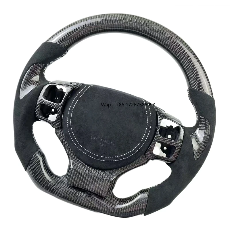 

Custom Racing Style Carbon Fiber Steering Wheel Leather Interior IS250 IS350 IS350 NX GX GS ES IS RX Accessories CT200H