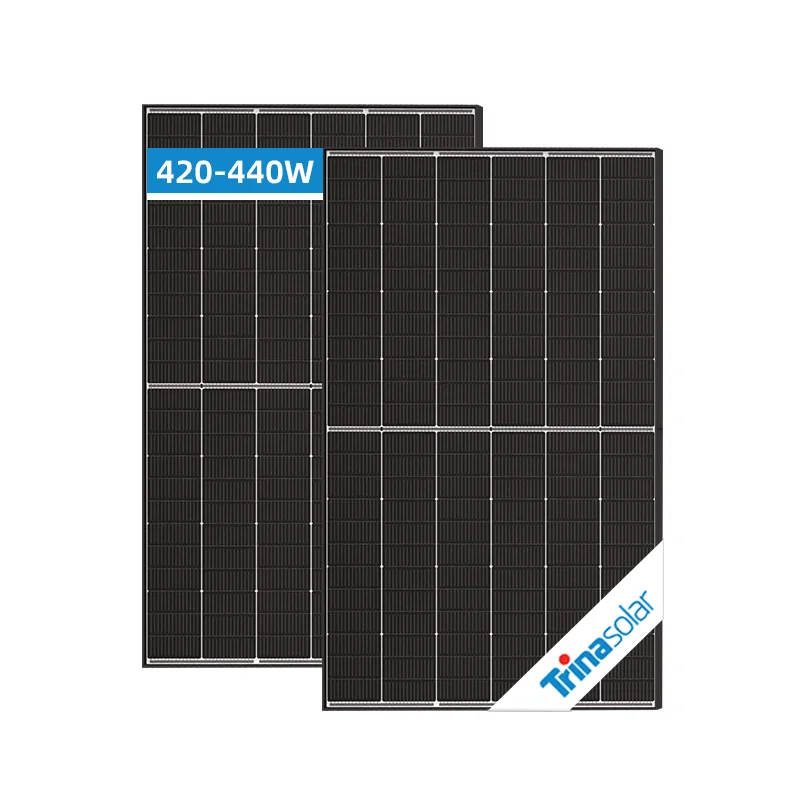 Trina Solar Panel N-TYPE 420W 425W 430W 435W 440W Pannelli Solari Monocrystalline High Efficiency Solar PV Panel