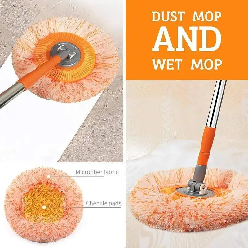 

Discover The Ultimate Cleaning Tool With Adjustable Suower Mop Extends To 175Cm