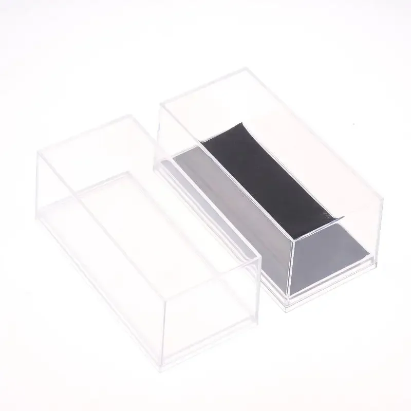1Pc 2025 New Acrylic Transparent Display Storage Box for 1/64 Vehicles Diecast Car Toys Collections Dust-proof Display Case