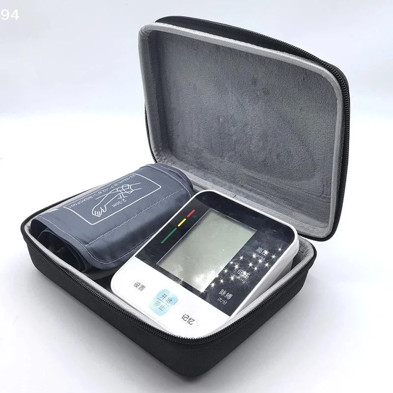 Hard Carrying Organizer Case For Wireless Upper Arm Blood Pressure Monitor With Cuff Standard And Large Arms (BP786/BP785)