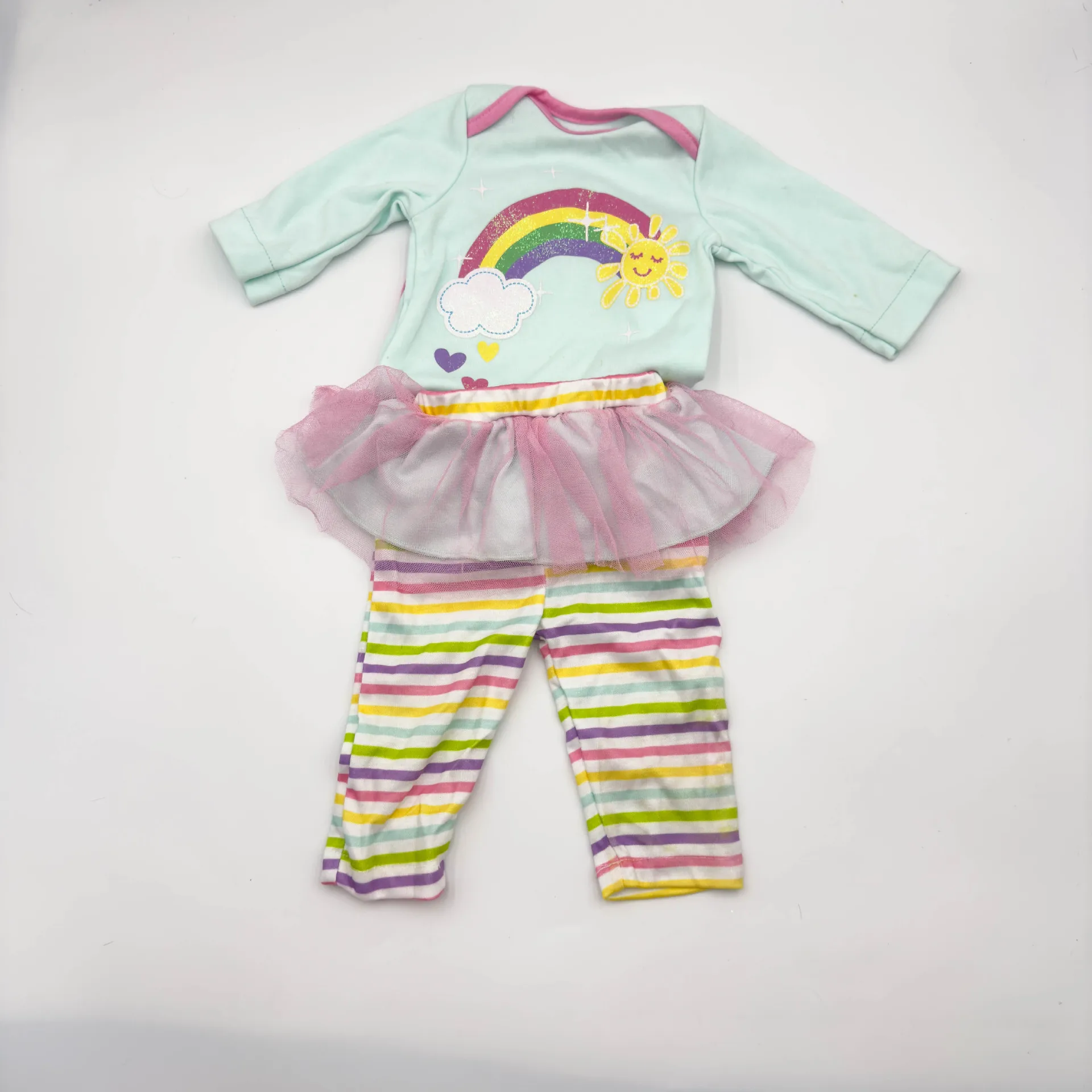 New Jumpsuits For 20-22 Inch Baby Reborn Doll 50-55cm Doll Clothes And Accessories  Girl Doll Outfits Children Toys Clothing