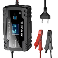 Car Battery Chargers 130W For Lead Acid AMG Battery Pulse Repair EU Plug Intelligent Detection 12V 8A / 24V 4A 100V/240V Input