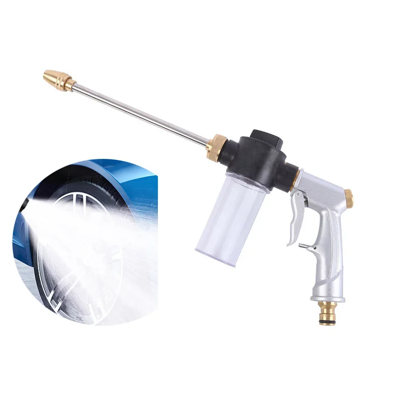 

Multipurpose Home High-Pressure Metal Water Spray Gun Car Washer Cleaner Garden Hose Water Gun Sprinkler Foam Water Gun