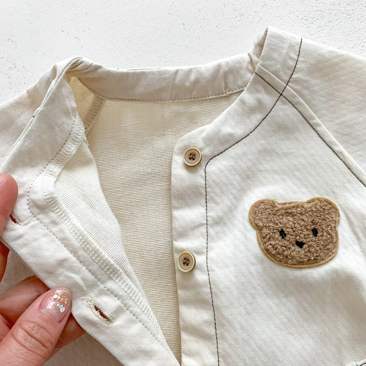 Baby Boy Romper Clothes Summer Newborn Bear One-piece Baby Romper Jumpsuit Girl Short Sleeve Cotton Toddler Playsuit Overalls