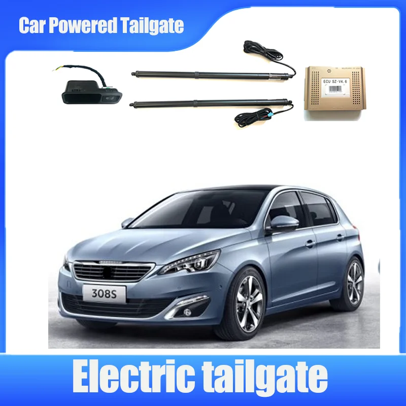 For Peugeot 308 control of the trunk electric tailgate door car lift  automatic trunk opening drift drive power
