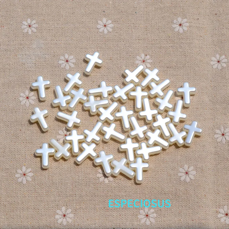 Accessoire de bijoux à la mode, nouveau Style, mélange de couleurs légères, perles acryliques 15x9MM, breloques croisées en acrylique pour les départements de fabrication de pendentifs