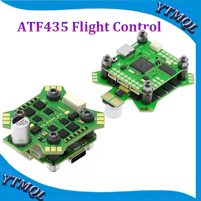 IFlight BLITZ ATF435 55A Stack BLITZ ATF435 Flight Control Bec Output w/ E55S 55A 4-IN-1 2-6S ESC For FPV Racing Drone