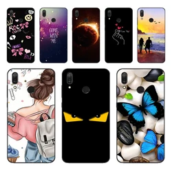 For Huawei Y7 2019 Case Y 7 2019 Silicone TPU Back Cover Protective Phone Case For Huawei Y7 Y7 Prime 2019 Bumper Fundas Coque