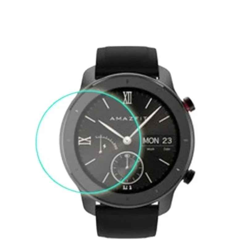 

For Amazfit GTR 42 47mm T-Rex 2 3 T-Rex Pro T-Rex 3 Ultra - HD Anti - Scratch Screen Protector - 9H Hard Tempered Glass GFHO