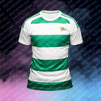 Adult Kids Football Jersey Summer Soccer Training Lechia Gdańsk 25_26 Home_Away Sports Tops Oversize T Shirt Fashion Men Clothes
