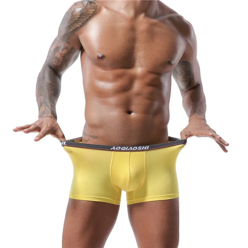Sexy Boxer Shorts Underpants Men Modal Boxers Underwear U Pouch Breathable Men's Panties Low Waist U Convex Hombre Boxershorts