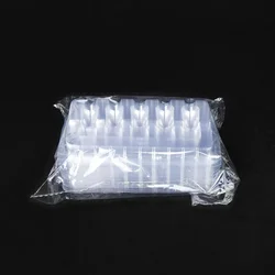 50Pcs Plastic Transparent Ink Cartridge Needle Holder Bracket Tray Supply Portables Disposable Tattoos One Needle Holder
