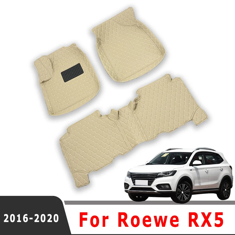 

Автомобильные коврики для Roewe RX5 2020 2019 2018 2017 2016, ковры на заказ, автомобильные аксессуары для интерьера, водонепроницаемые автомобильные коврики
