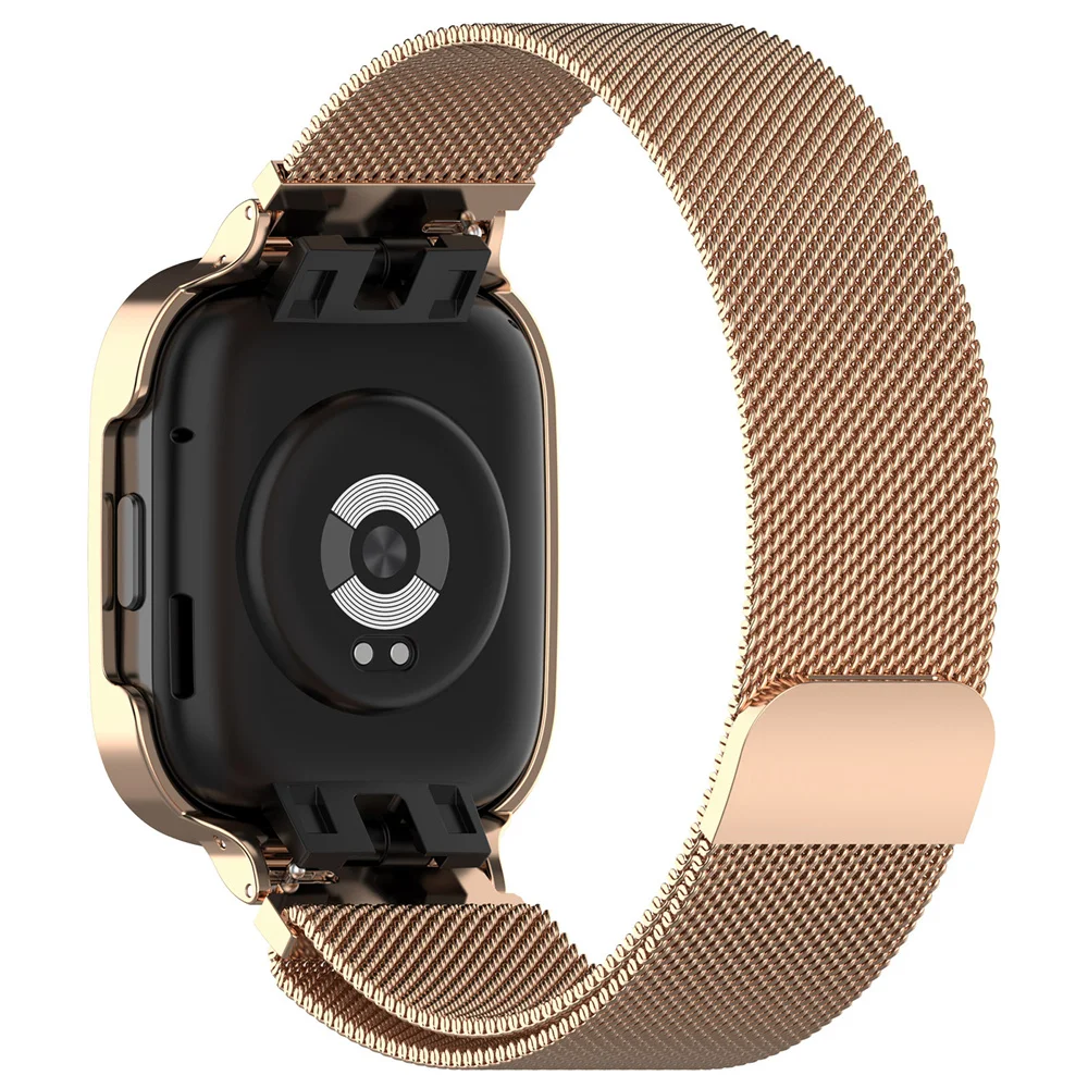 For Redmi Watch 3 Milanese Strap Stainles Steel Magnetic Watchband With Watch Fram Wristband Watch Accessories