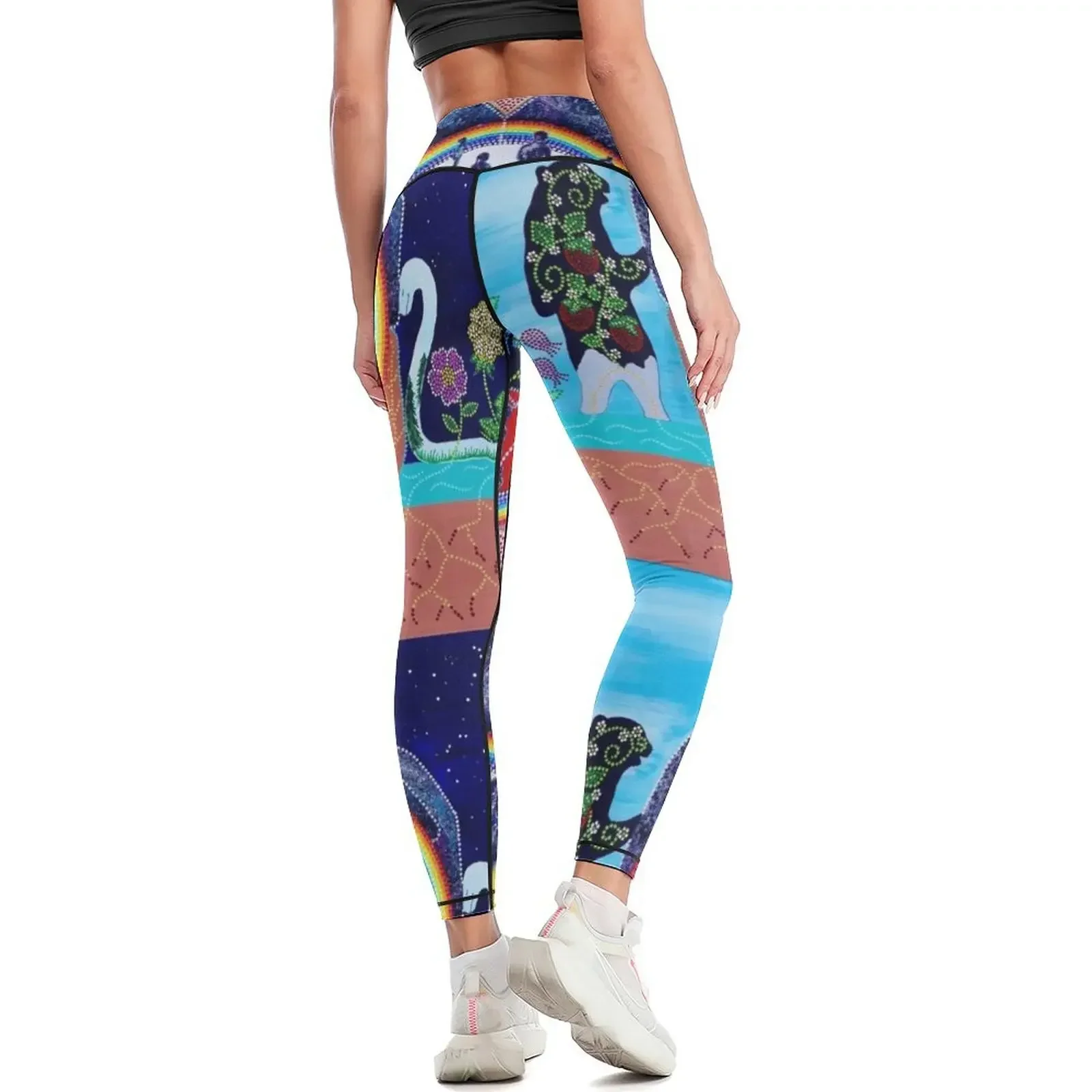 ? ??????????? ~ nanatawihiwêwin ~ سراويل ضيقة شفاءية طقم رياضي للركض للسيدات #3