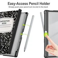 Case For Onyx Boox Go Note X3 Pro 10.3 Smart eBook Case Flip Magnetic with Hard Acrylic Back Coque Slim Pencil Holder Cover