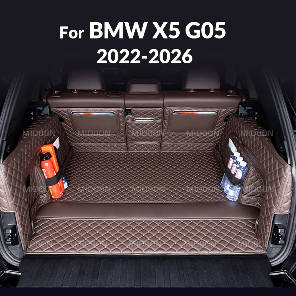 

For BMW X5 G05 2022-2026 2025 2024 2023 Auto Full Coverage Trunk Mat Car Boot Cover Pad Interior Protector Accessories